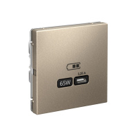 GAL000527 Systeme Electric Schneider Electric ArtGallery цвет шампань