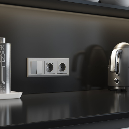 W1171065 Werkel Werkel механизмы серебряные матовый