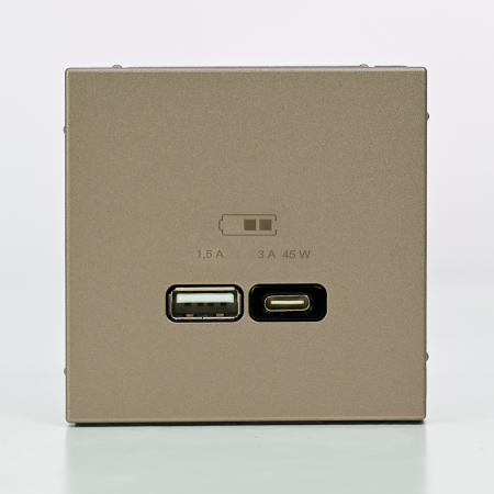 GAL000529 Systeme Electric Schneider Electric ArtGallery цвет шампань