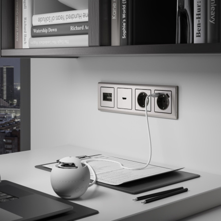 W1171002 Werkel Werkel механизмы никель глянцевый