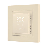 Терморегулятор программируемый ATOM Delta с Wi-Fi слоновая кость 16А CN2680