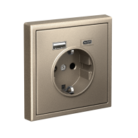 GAL000532 Systeme Electric Schneider Electric ArtGallery цвет шампань