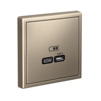 GAL000527 Systeme Electric Schneider Electric ArtGallery цвет шампань