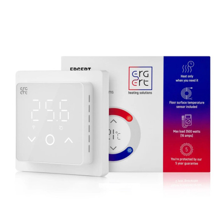 Терморегулятор программируемый Ergert FLOOR CONTROL 380 WI-FI white