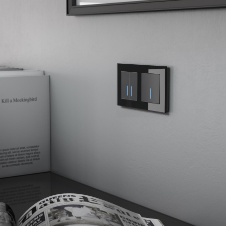 W4520608 Werkel Werkel механизмы сенсорные черные