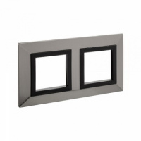 4409854 DKC Рамки Avanti металл