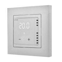 Терморегулятор цифровой ATOM Delta алюминий 16А CN2678