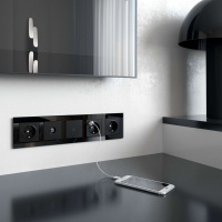 W1186008 Werkel Werkel механизмы черные матовые