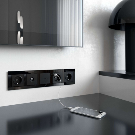 W1186008 Werkel Werkel механизмы черные матовые