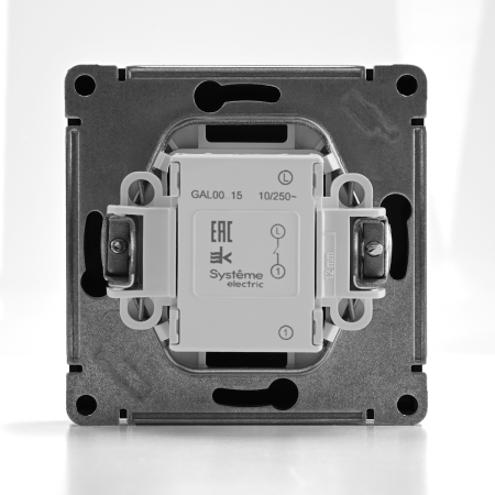 GAL001015 Systeme Electric Schneider Electric ArtGallery цвет карбон