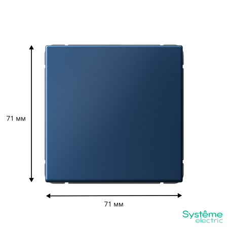 GAL001161 Systeme Electric Schneider Electric ArtGallery цвет аквамарин