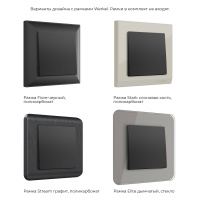 W1112008 Werkel Werkel механизмы черные матовые