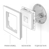 W1181009 Werkel Werkel механизмы серебряные рифленые