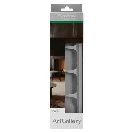 GAL330104 Systeme Electric Рамки Systeme Electric ArtGallery Pure