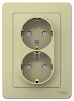 BLNRS001127 Systeme Electric Schneider Blanca цвет бежевый