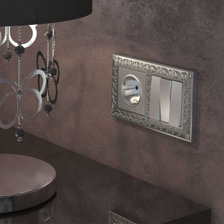 W1171109 Werkel Werkel механизмы серебряные рифленые