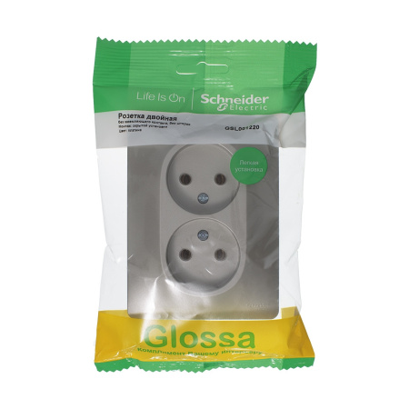 GSL001220 Systeme Electric Schneider Glossa платина