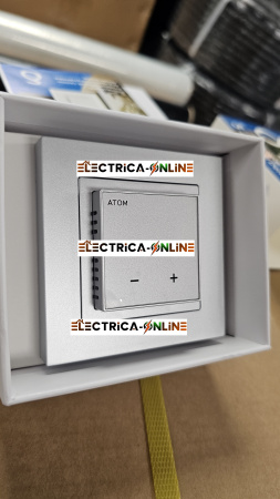 Терморегулятор цифровой ATOM Delta алюминий 16А CN2678