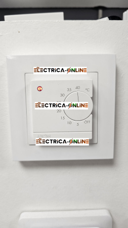 Терморегулятор механический ATOM Yota белый