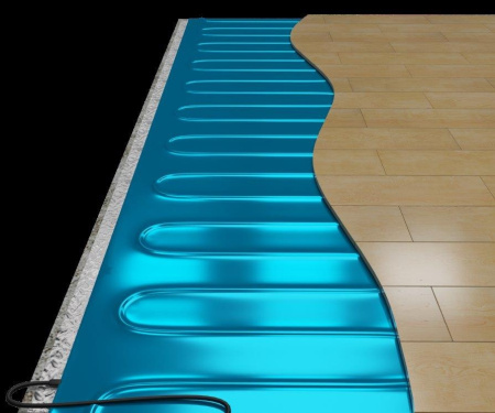 Нагревательный мат ультратонкий алюминиевый Теплолюкс Alumia 300 Вт 2.0 кв.м