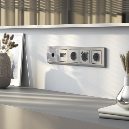 W1171165 Werkel Werkel механизмы серебряные матовый