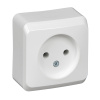 Розетка без заземления 16А Systeme Electric Etude, БЕЛЫЙ PA16-001B