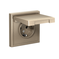 GAL000546 Systeme Electric Schneider Electric ArtGallery цвет шампань