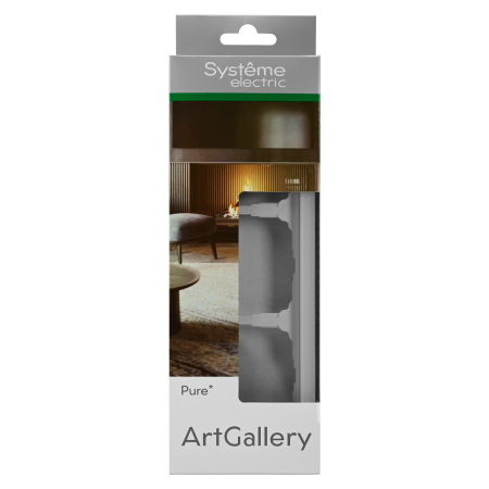 GAL330103 Systeme Electric Рамки Systeme Electric ArtGallery Pure