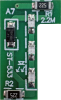 Синий светодиод 230V переключатели MEITON AB4741