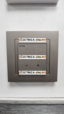 Терморегулятор цифровой ATOM Delta шампань 16А CN2679