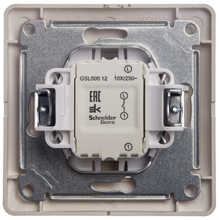 GSL001212 Systeme Electric Schneider Glossa платина