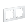Рамка 2-постовая универсальная Systeme Electric AtlasDesign, БЕЛЫЙ ATN000102