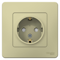 BLNRS001117 Systeme Electric Schneider Blanca цвет бежевый