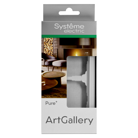 GAL330102 Systeme Electric Рамки Systeme Electric ArtGallery Pure