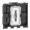 KG01M2 + K4005M2A + LN4743/230T + K4702 Legrand Bticino Living Now черный