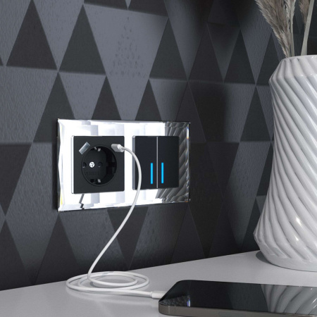 W4520008 Werkel Werkel механизмы сенсорные черные