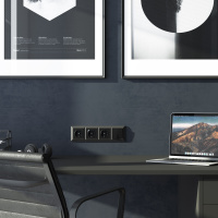 W1122008 Werkel Werkel механизмы черные матовые