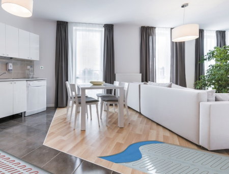 Нагревательный мат ультратонкий алюминиевый Теплолюкс Alumia 300 Вт 2.0 кв.м