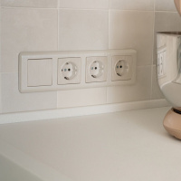 W1110013 Werkel Werkel механизмы перламутровые рифленые