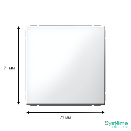 GAL000115 Systeme Electric Schneider Electric ArtGallery цвет белый