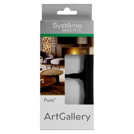 GAL331002 Systeme Electric Рамки Systeme Electric ArtGallery Pure
