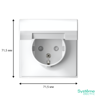 GAL000146 Systeme Electric Schneider Electric ArtGallery цвет белый
