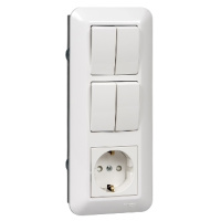 BK2VR-008B-BI Systeme Electric Schneider Blanca цвет белый