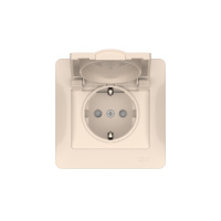 GSL000246S Systeme Electric Schneider Glossa бежевый