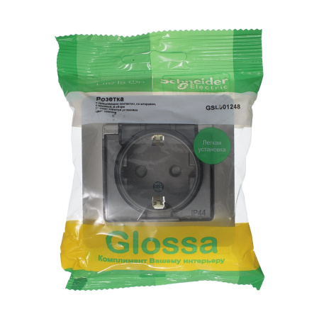 GSL001248 Systeme Electric Schneider Glossa платина