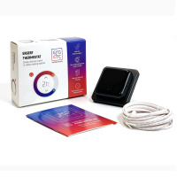 Терморегулятор сенсорный программируемый Ergert FLOOR CONTROL 360 black