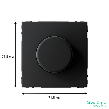 GAL001023 Systeme Electric Schneider Electric ArtGallery цвет карбон