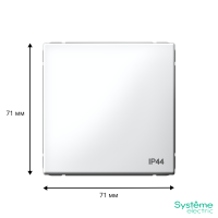 GAL440161 Systeme Electric Schneider Electric ArtGallery цвет белый