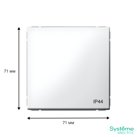 GAL440161 Systeme Electric Schneider Electric ArtGallery цвет белый