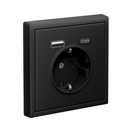 GAL001032 Systeme Electric Schneider Electric ArtGallery цвет карбон